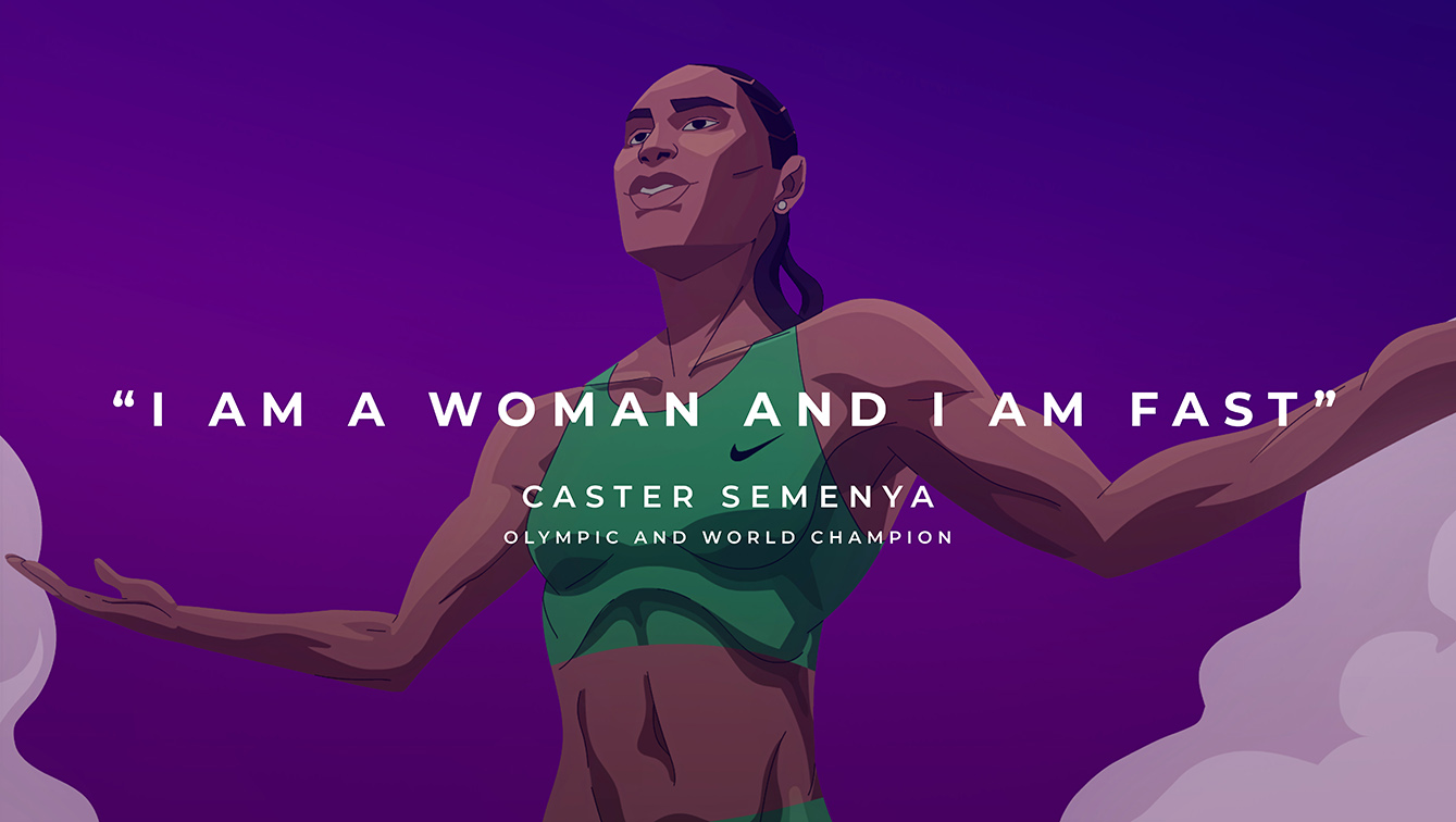 LUX takes a stand for Olympic gold medalist Caster Semenya in new Born This Way campaign via Wunderman Thompson Singapore