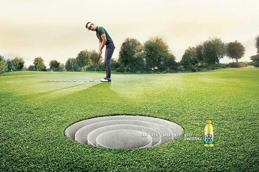 Leo Burnett Thailand shows how M-Electrolyte will help you work tirelessly to excel in sport