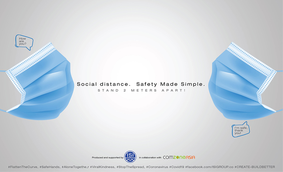 ISI Group and ComZone Asia partner to fight the spread of COVID-19 in Cambodia