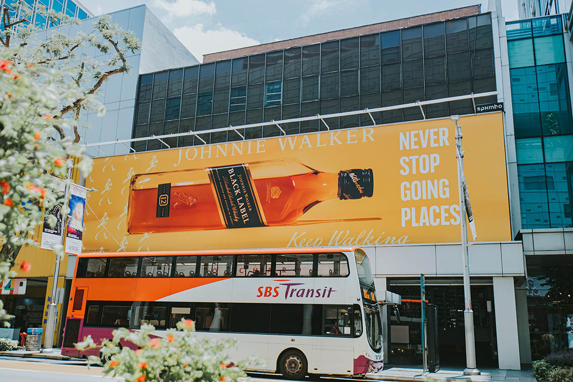 72andSunny Singapore partners with Diageo to launch Johnnie Walker out-of-home campaign