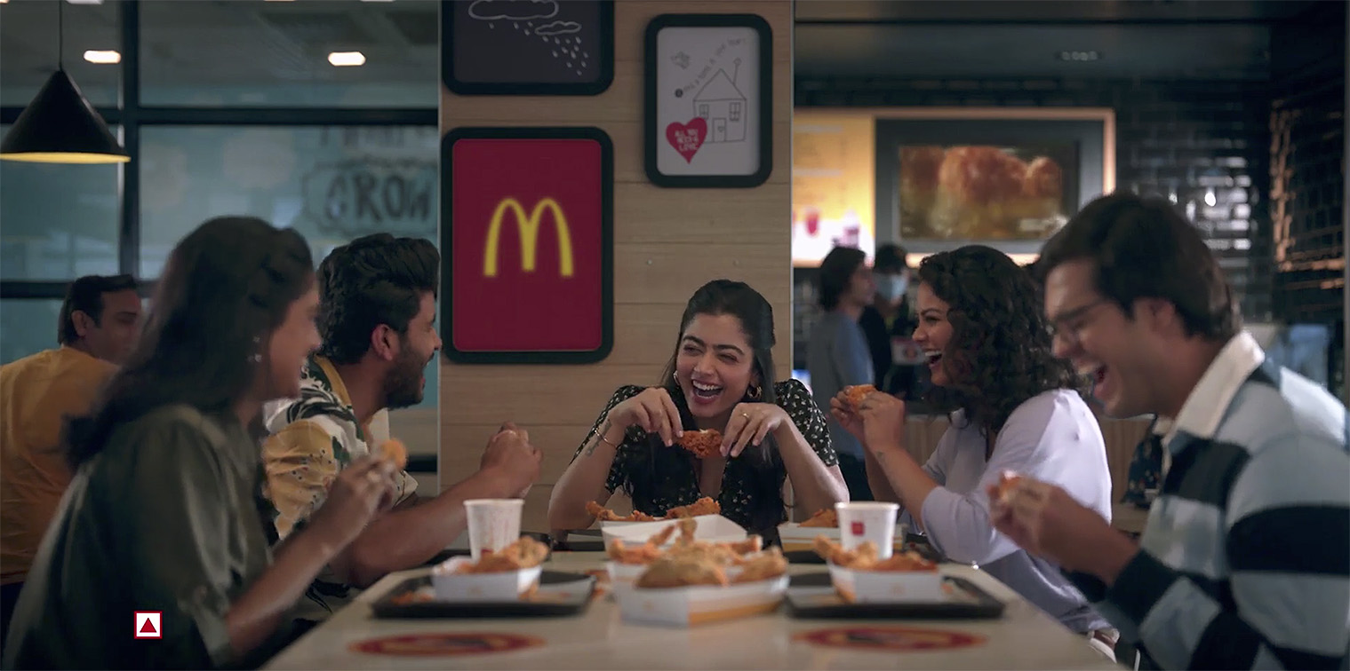 DDB Mudra Group India releases ‘Just Can’t Get Enough’ campaign for McDonald’s McSpicy Fried Chicken starring Rashmika Mandanna