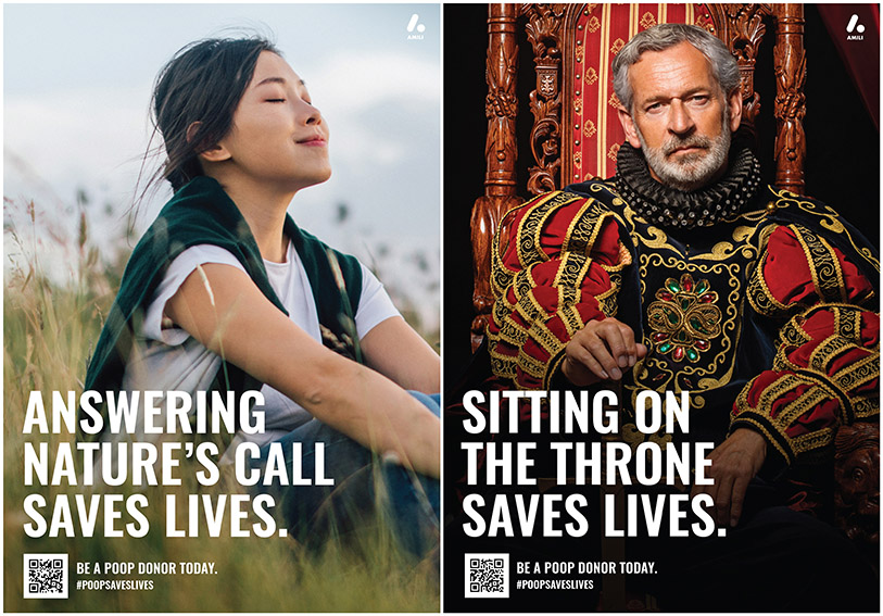 AMILI wants your poop for #PoopSavesLives campaign via Wunderman Thompson Singapore
