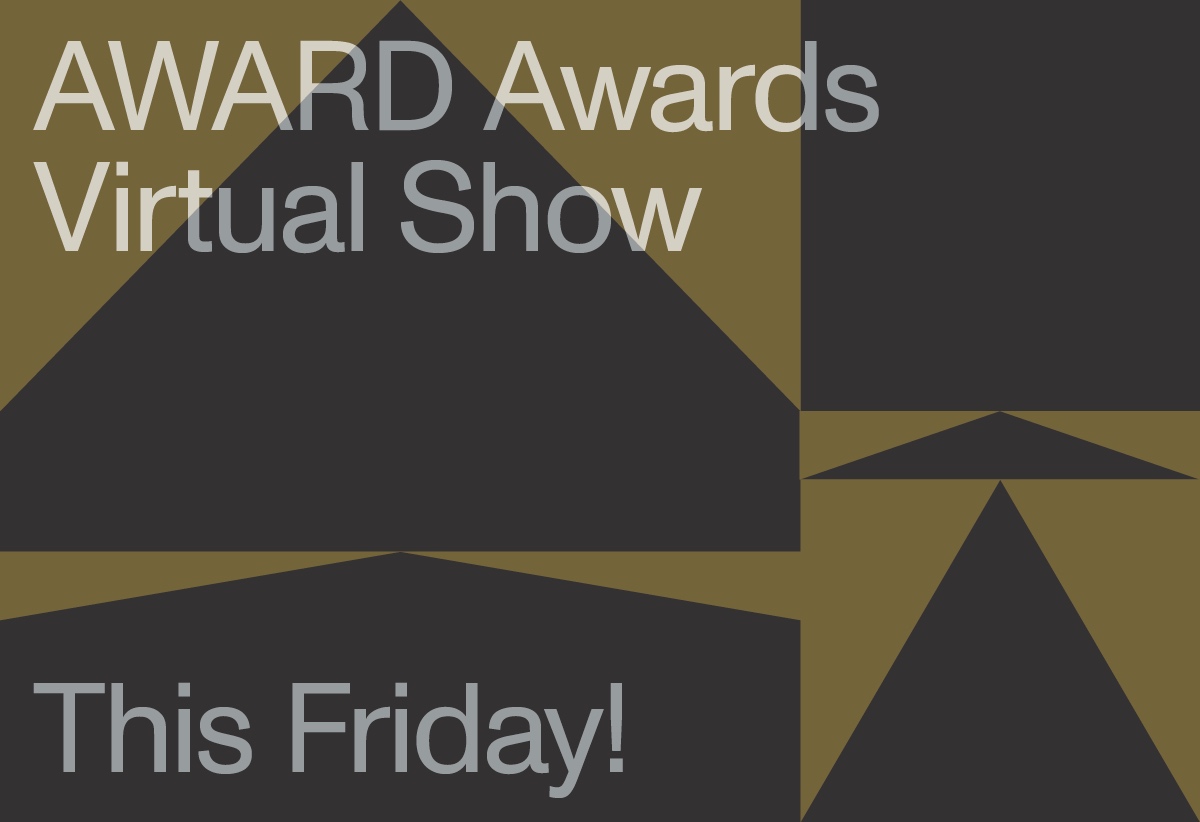 Don’t miss the 42nd AWARD Awards Virtual Show today Friday 21 May at 1pm Singapore time