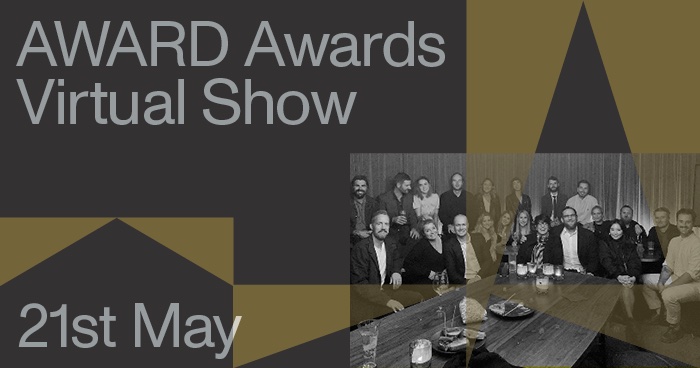 Don’t miss the 42nd AWARD Awards Virtual Ceremony on Friday 21st May 1pm