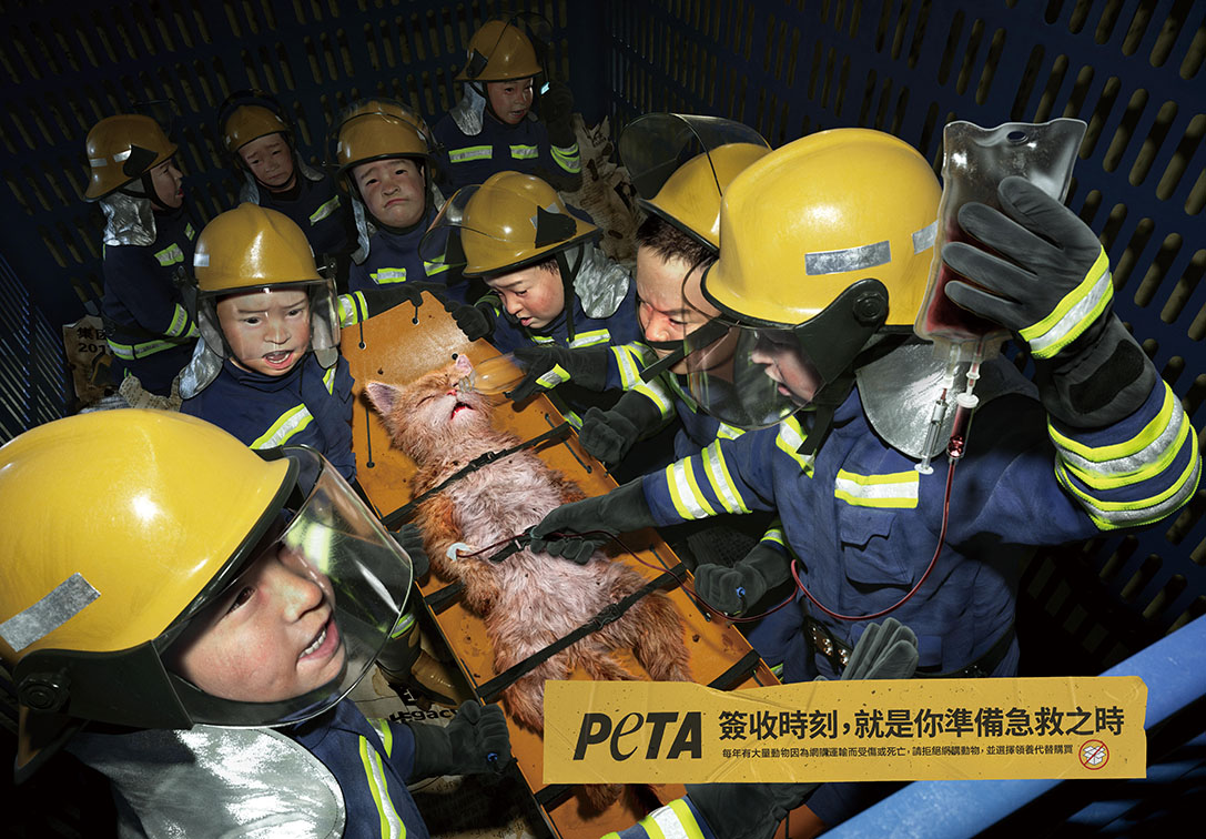 PETA tackle online animal purchasing in new print campaign via Heaven&Hell Shanghai