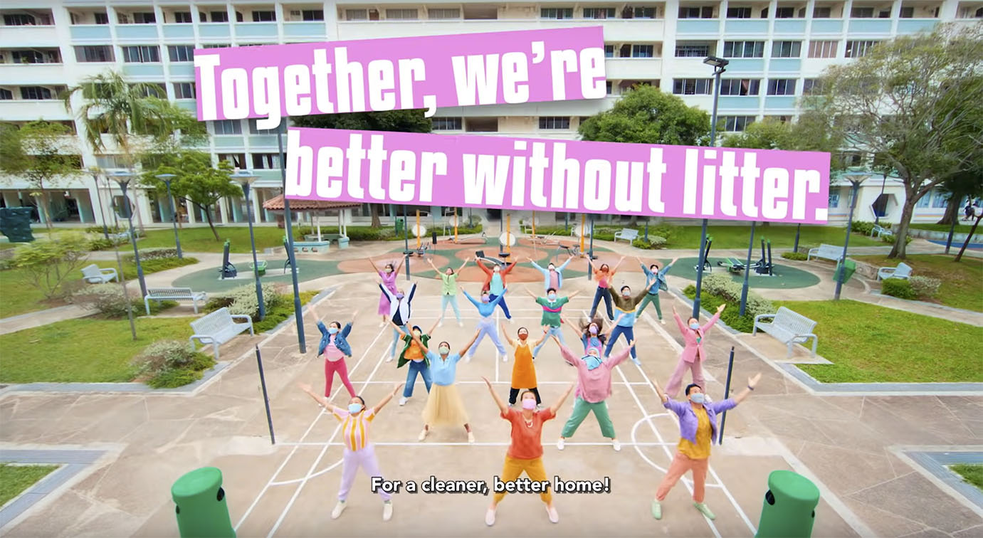 Public Hygiene Council releases anti-littering music video via Wunderman Thompson Singapore