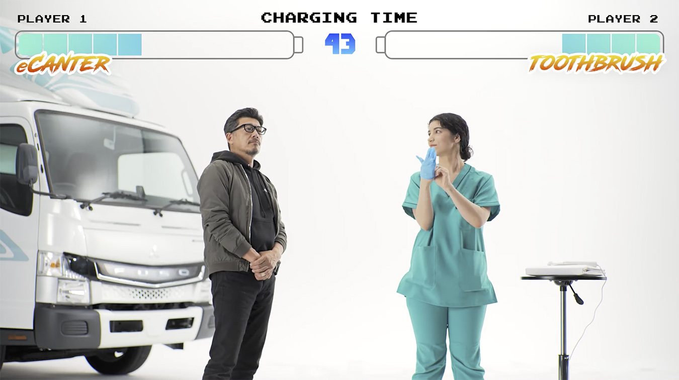 Let the Charging Battles begin in UltraSuperNew Tokyo’s campaign for Mitsubishi Fuso