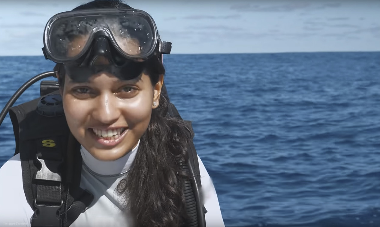 Samsung India and Cheil India partner with National Geographic Traveller to experience underwater expedition