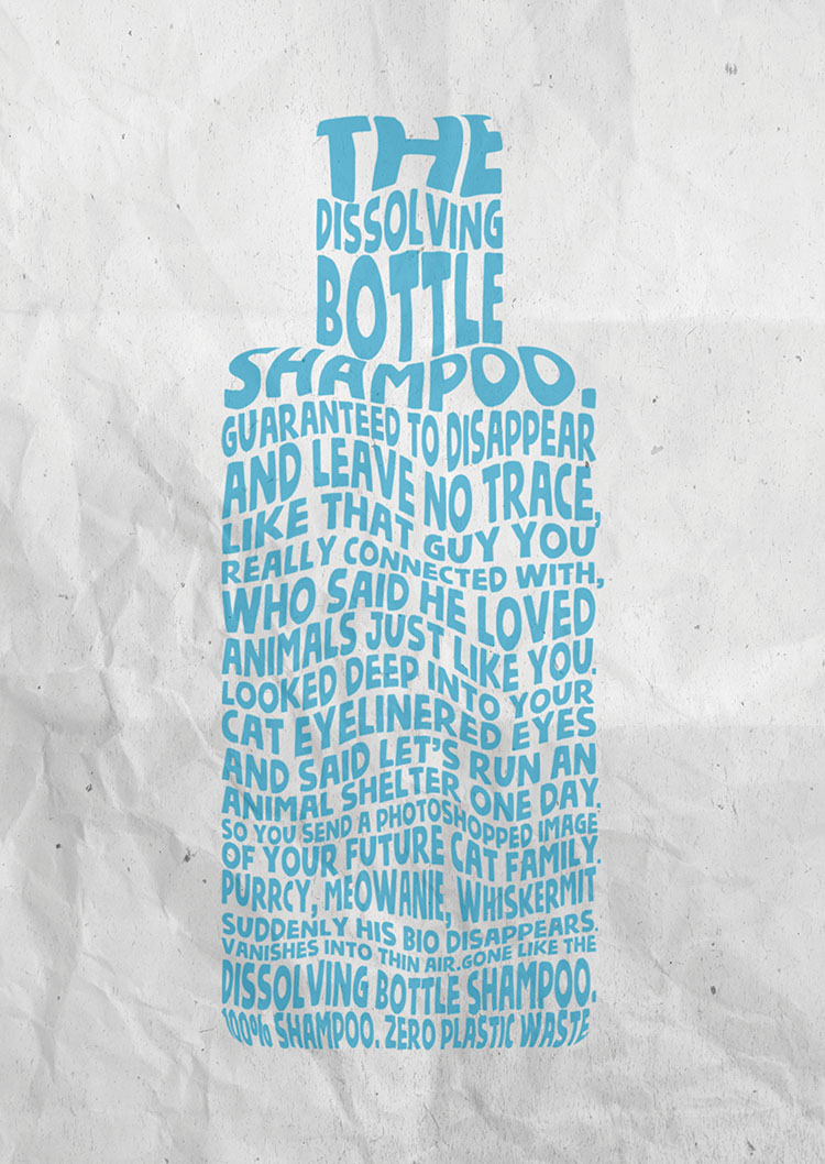 BBDO Guerrero Philippines extends their Dissolving Bottle campaign with new print work