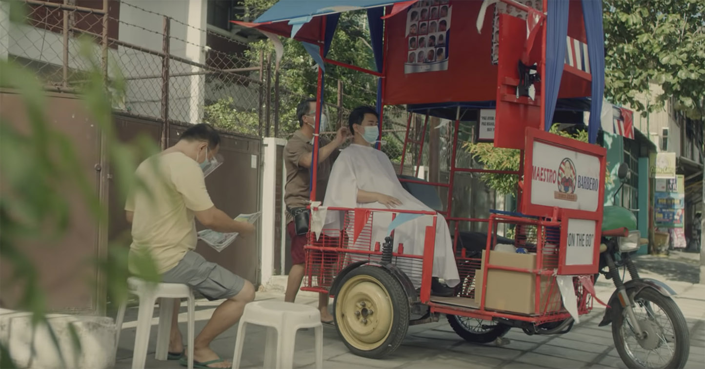 To celebrate Father’s Day Jollibee and McCann Worldgroup Philippines share the story of one barber’s journey through the pandemic