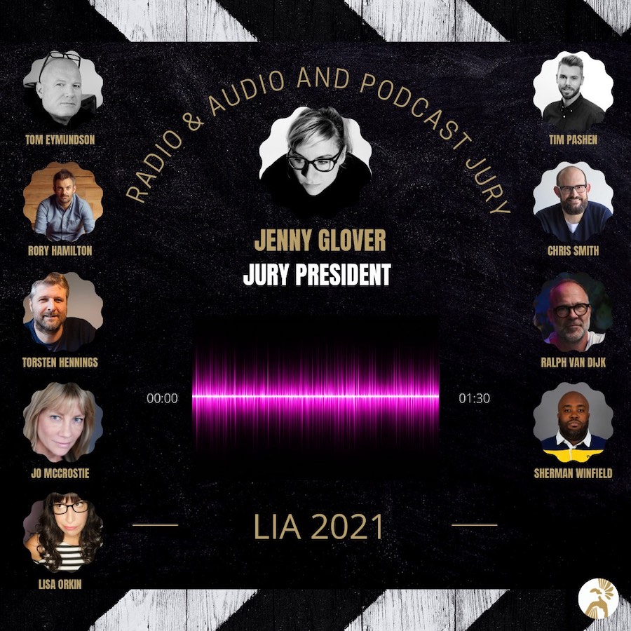Juniper Park TBWA ECD Jenny Glover named jury president for LIA Radio & Audio and Podcast jury