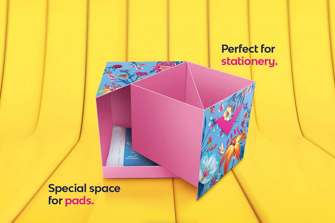 Libresse helps normalise periods via Muma Malaysia’s specially designed stationary box