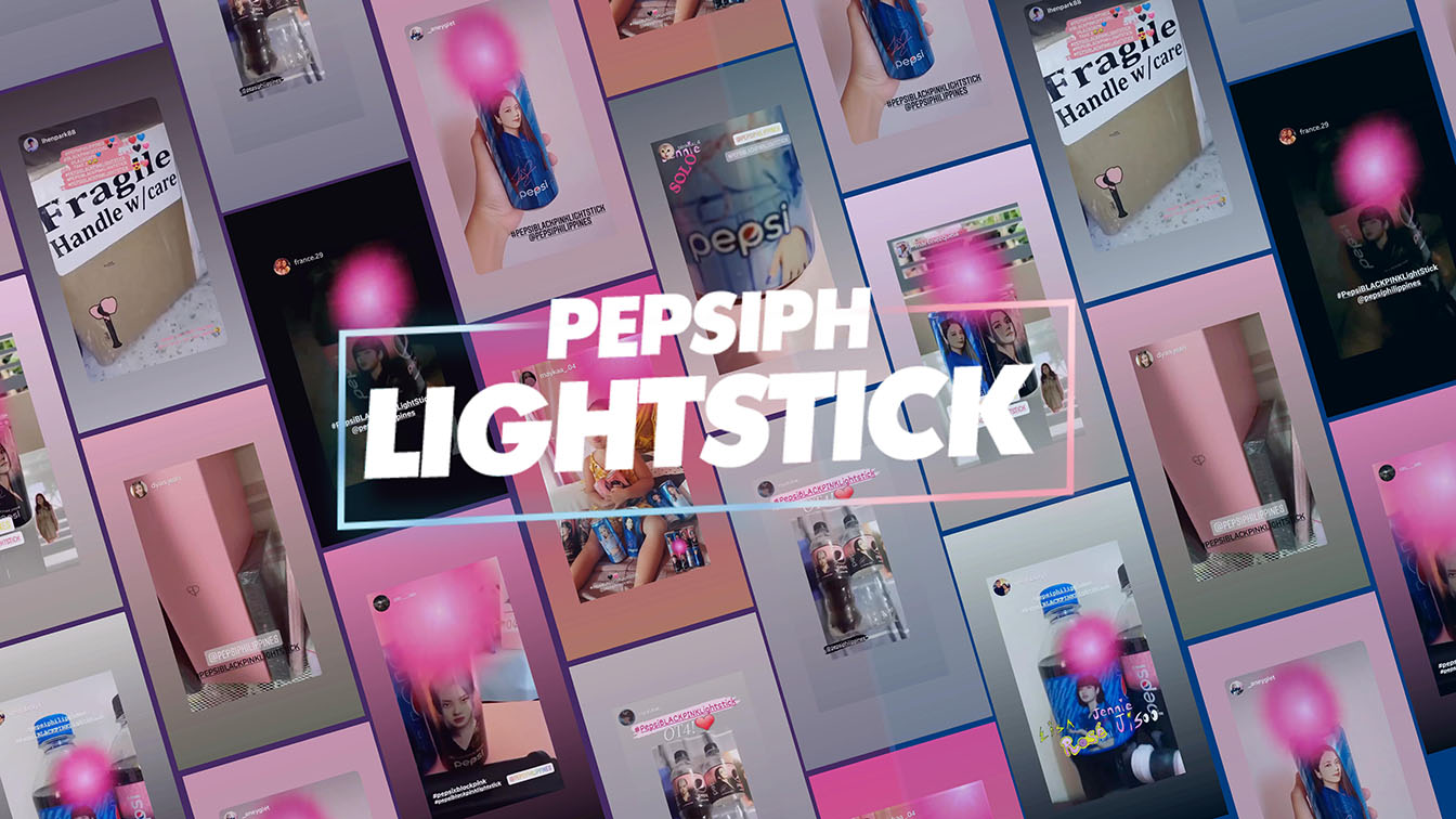 BBDO Guerrero Philippines transforms Pepsi cans into K-pop band BLACKPINK light sticks