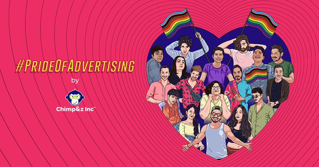 Chimp&z Inc India celebrates inclusivity and acceptance in the workplaces with #PrideOfAdvertising initiative