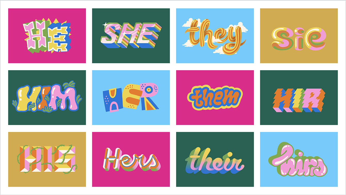 VMLY&R unveils new Proud Pronoun Project where individuals can select their personal gender pronouns