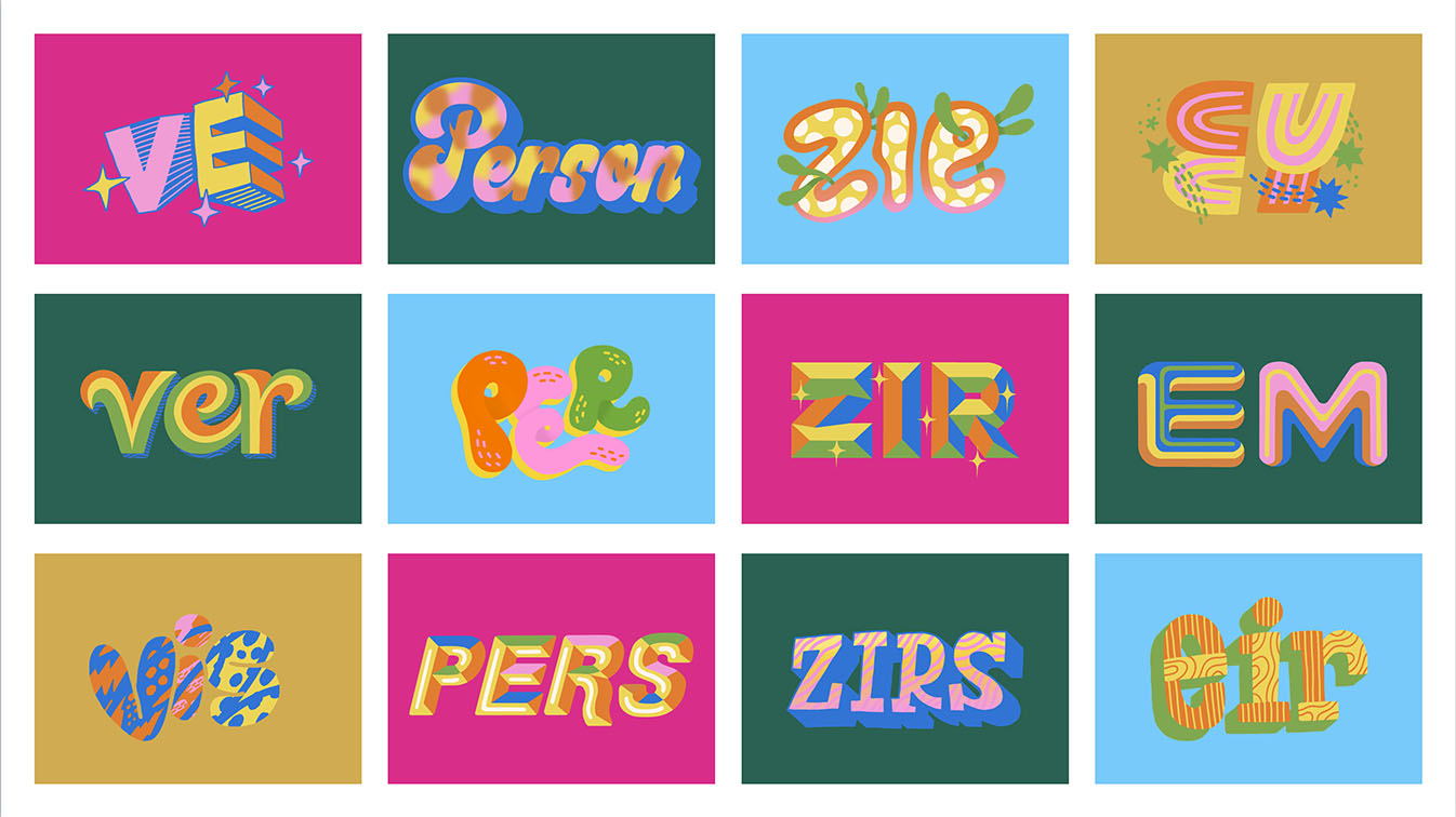 VMLY&R unveils new Proud Pronoun Project where individuals can select their personal gender pronouns