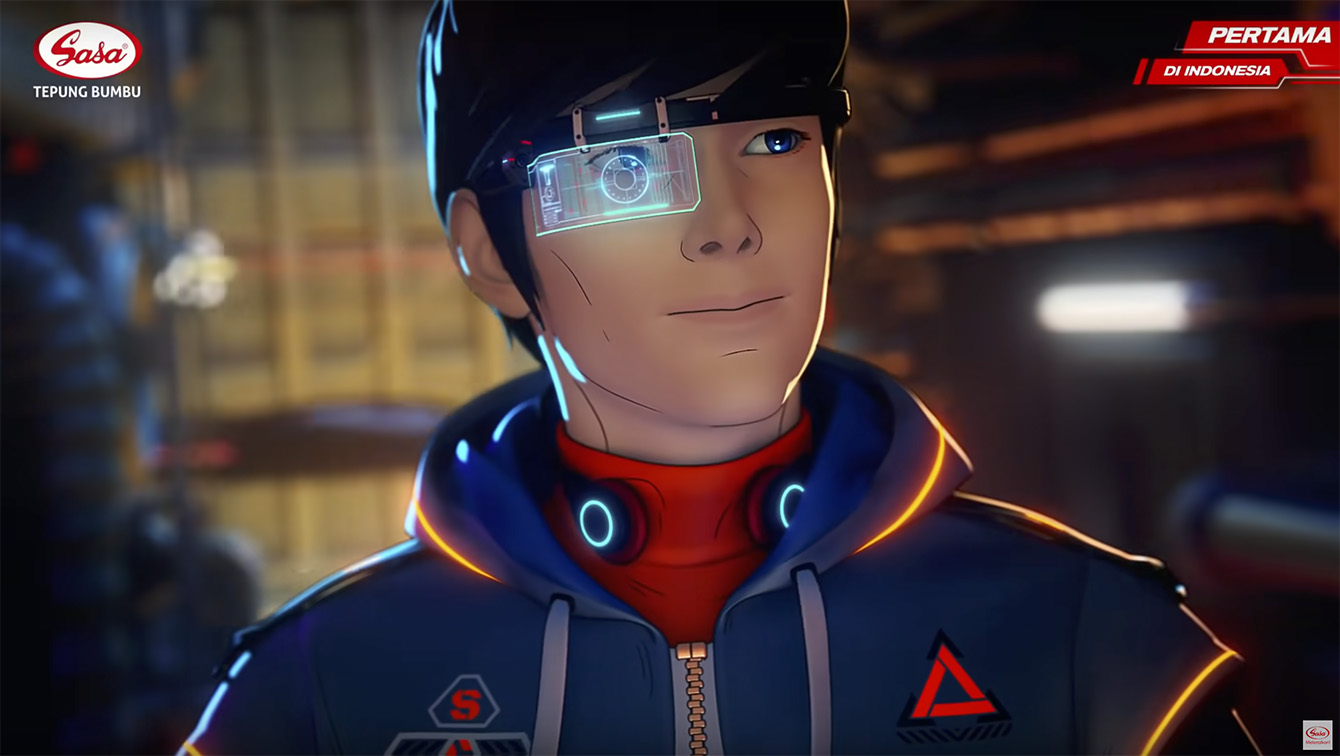 Finch Agency Jakarta creates futuristic animated spot for the new Sasa Fortified Seasoning Flour