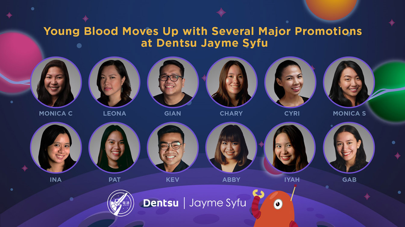 Dentsu Jayme Syfu Philippines elevates 12 staff