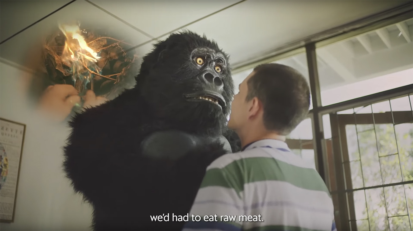 Wolf BKK’s latest campaign for Grab sees a gorilla fighting against the laziness of humanity