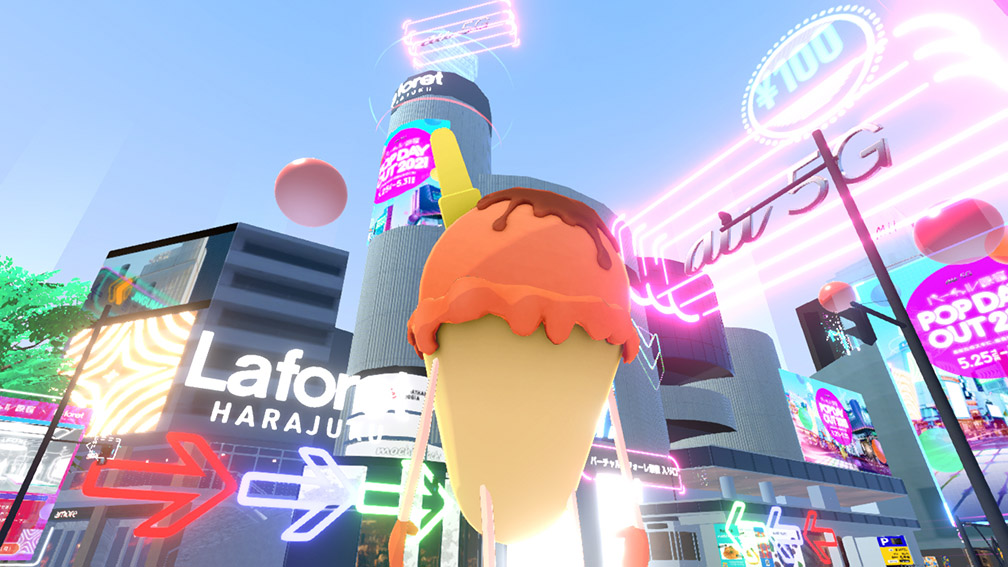 Virtual Shibuya expands to Harajuku with V-Commerce via Geometry Ogilvy Japan