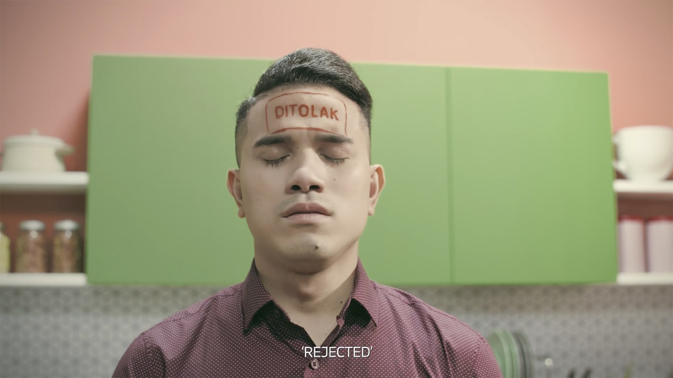 Muma Malaysia and Mitsubishi tell quirky tale of men attempting to gain exit licences from wives