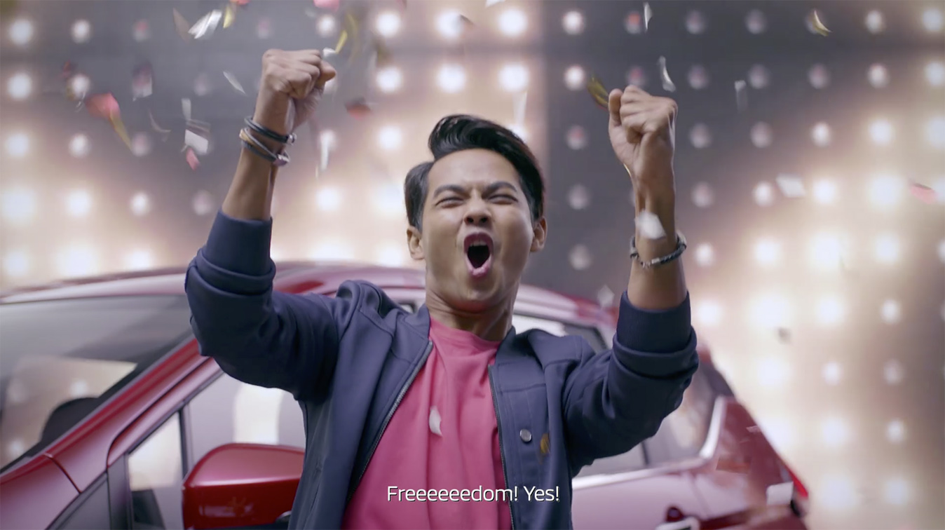 Muma Malaysia and Mitsubishi tell quirky tale of men attempting to gain exit licences from wives