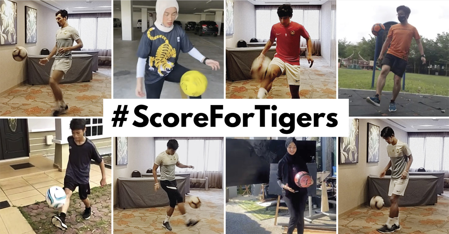 Leo Burnett Malaysia and WWF launch Score For Tigers campaign turning football fans into tiger fans
