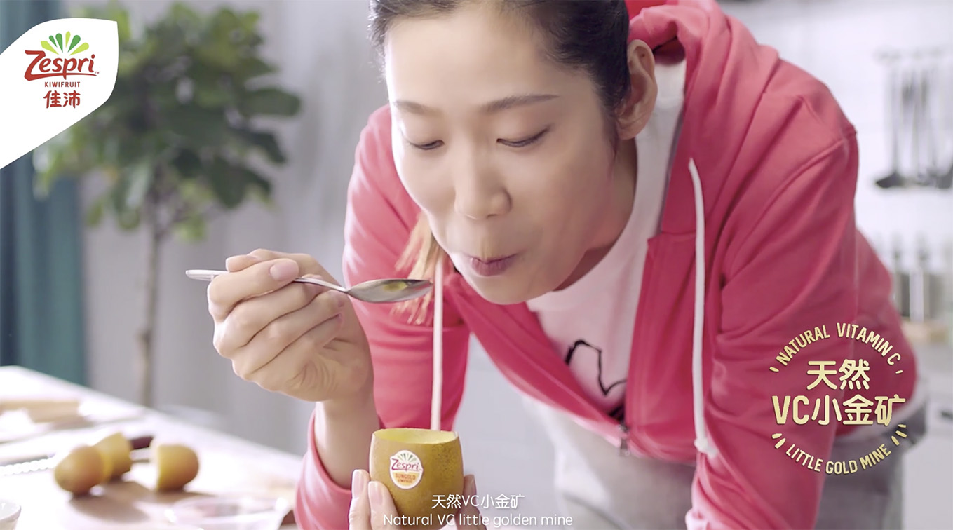 Zespri teams up with Chinese volleyball star Zhu Ting to launch new campaign via VMLY&R China