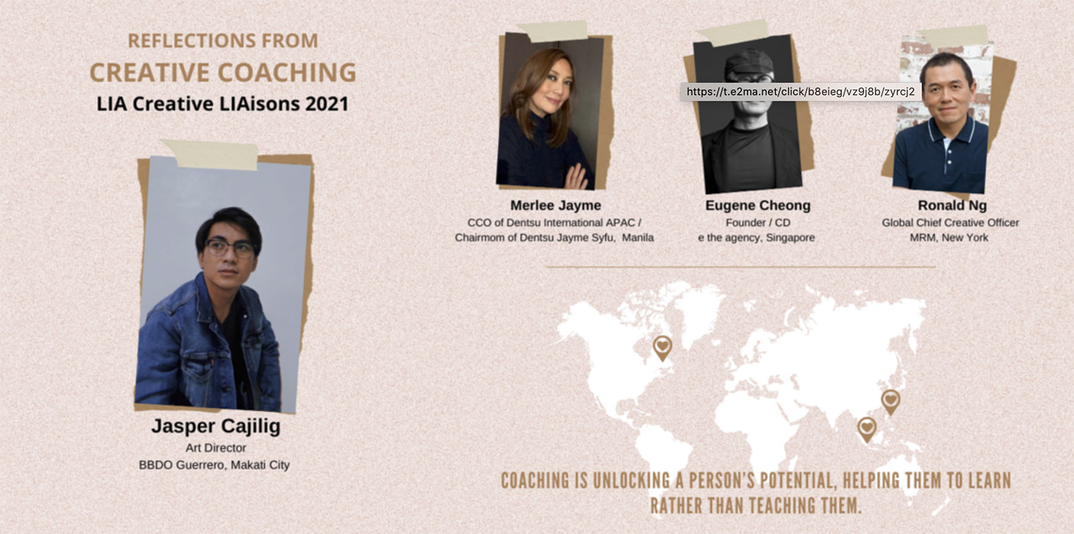 Three creatives share their Creative LIAisions 2021 experience