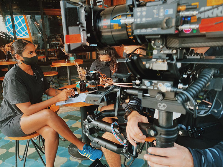 electriclimefilm’s Dora Claire David describes her work life and ‘thriving under pressure’