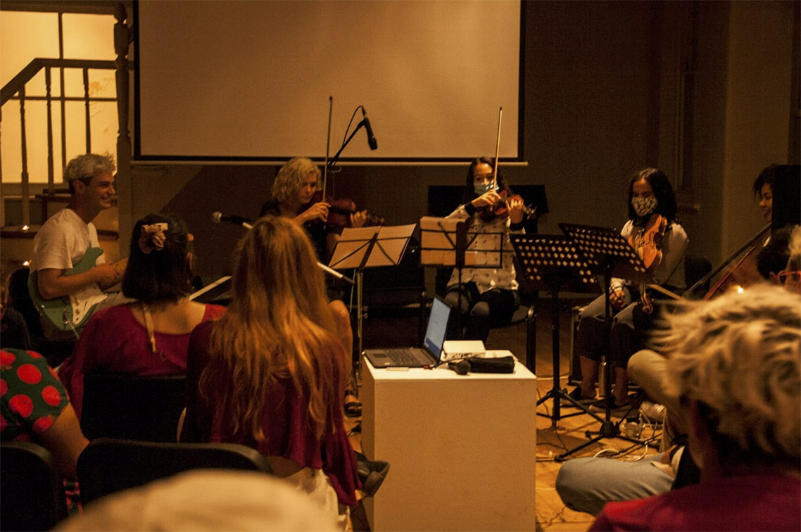 Two AM Music Global composer Sean Ross and violinist Caley Garden balance light and dark in debut experimental release
