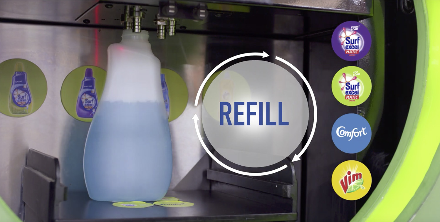 VMLY&R COMMERCE India and Hindustan Unilever launch sustainable in-store refill machine for its Home Care products