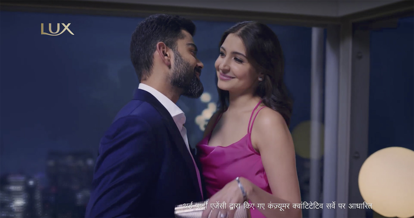 Virat Kohli and wife Anushka Sharma star in Wunderman Thompson India campaign for Lux