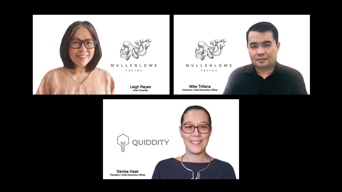 MullenLowe TREYNA Philippines acquires control of Quiddity, launches Qairos Inc.