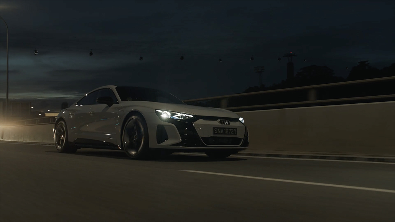 BBDO and electriclimefilms collaborate with Audi to launch the new e-tron GT in Singapore
