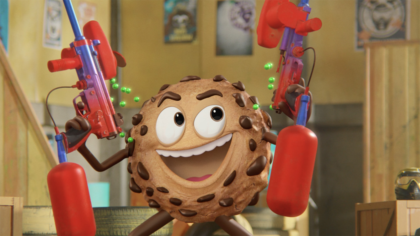 Chipsmore switches paintballs with chocolate chips in new film via Leo Burnett Malaysia