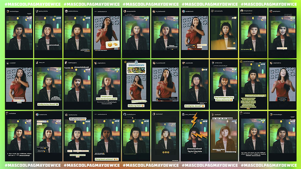 BBDO Guerrero Philippines uses face-swapping technology to boost Mountain Dew engagement