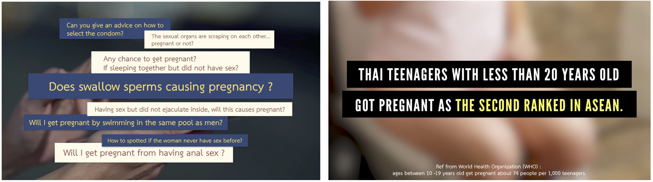 ONETOUCH partners with Yell Advertising Bangkok to teach sex education to Thais correctly