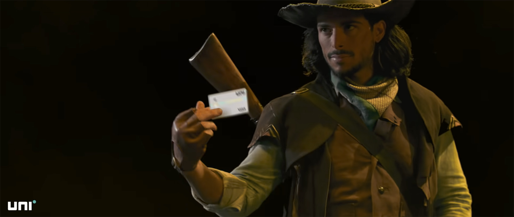 Dentsu Webchutney India launches Uni Cards new Pay 1/3rd Card with two battle films starring a Samurai & Cowboy