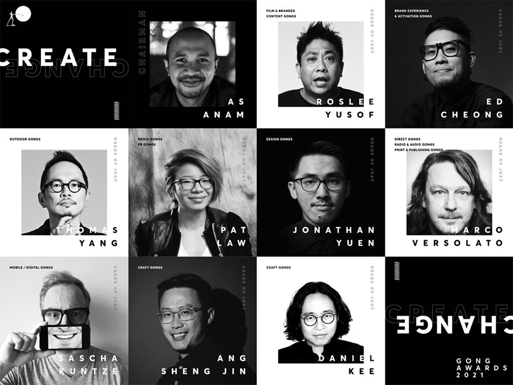 Singapore Creative Circle Gong Awards names 2021 jury heads lead by TBWA’s AS Anam