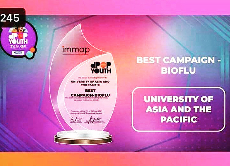 Team from University of Asia and the Pacific wins Best Campaign at the IMMAP student competition