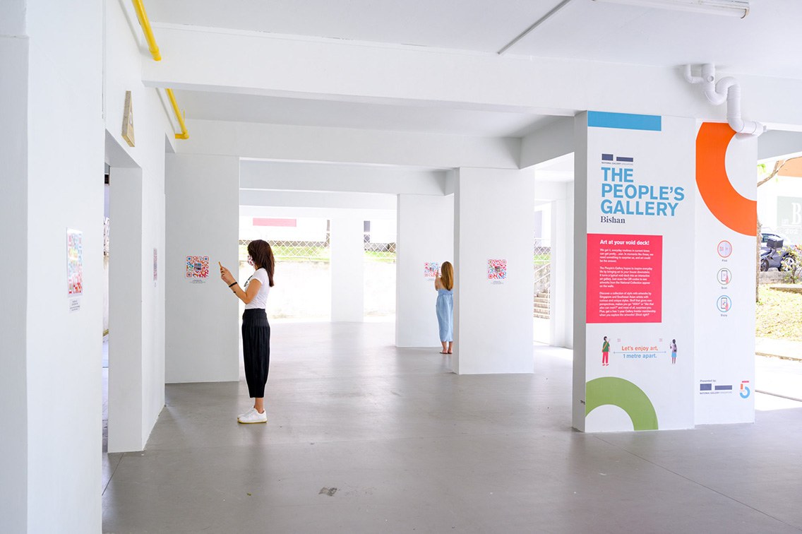 MullenLowe Singapore use AR to transform void public housing decks into The People’s Gallery for the National Gallery Singapore