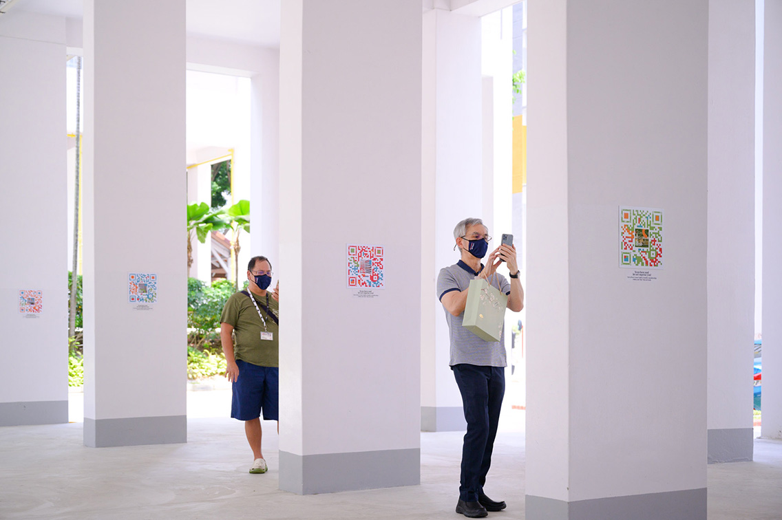 MullenLowe Singapore use AR to transform void public housing decks into The People’s Gallery for the National Gallery Singapore