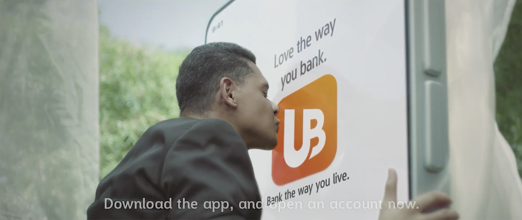 FCB Manila creates this modern love story between a man and… the Union Bank App