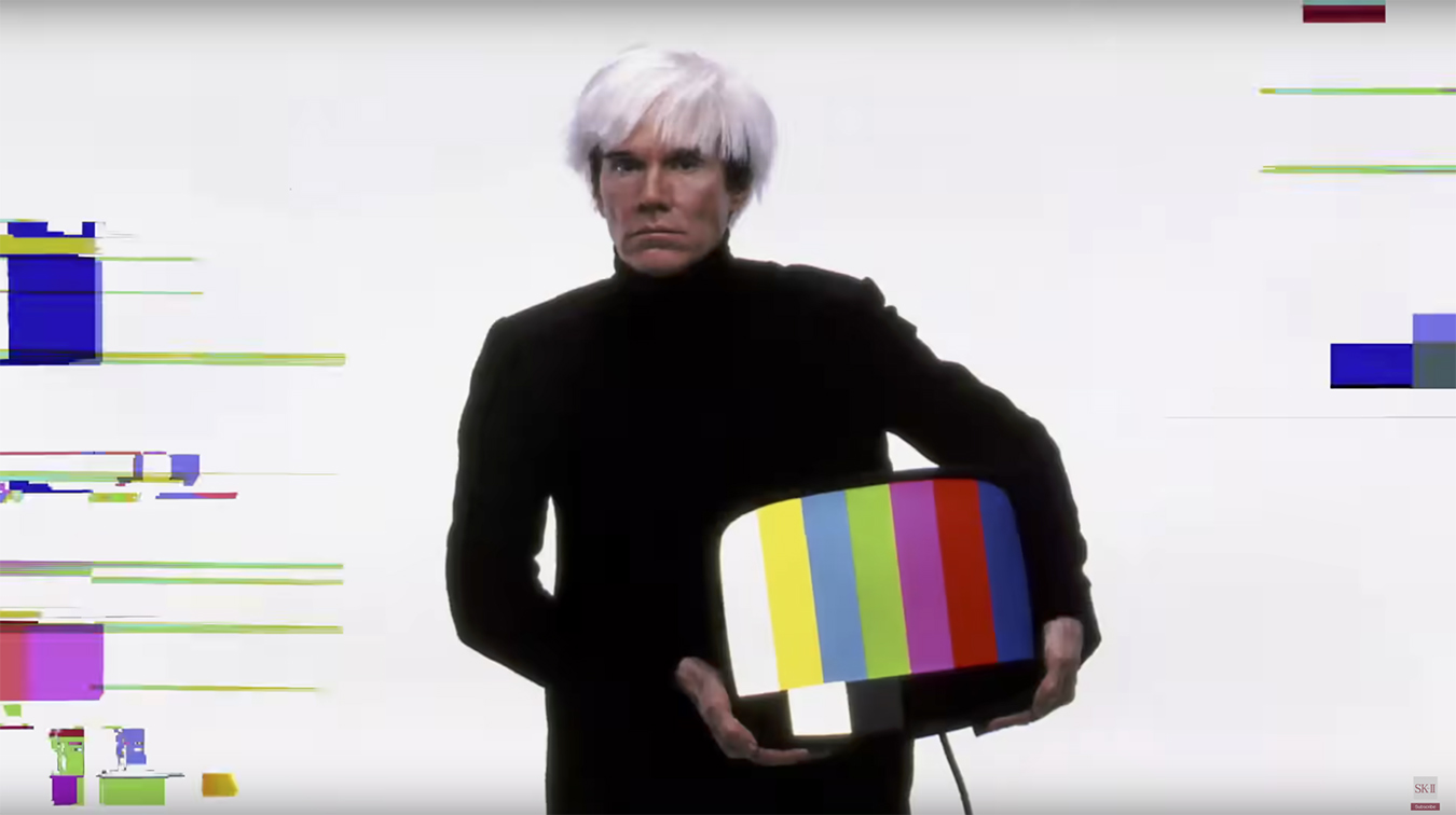 SK-II reimagines Andy Warhol in PITERA limited edition ‘Broadcast Your Beauty’ campaign created by Forsman & Bodenfors Singapore