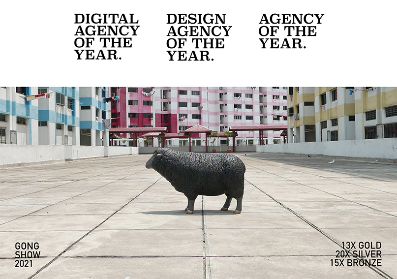 BBH Singapore stars with three Agency of The Year awards at the Singapore GONG show 2021