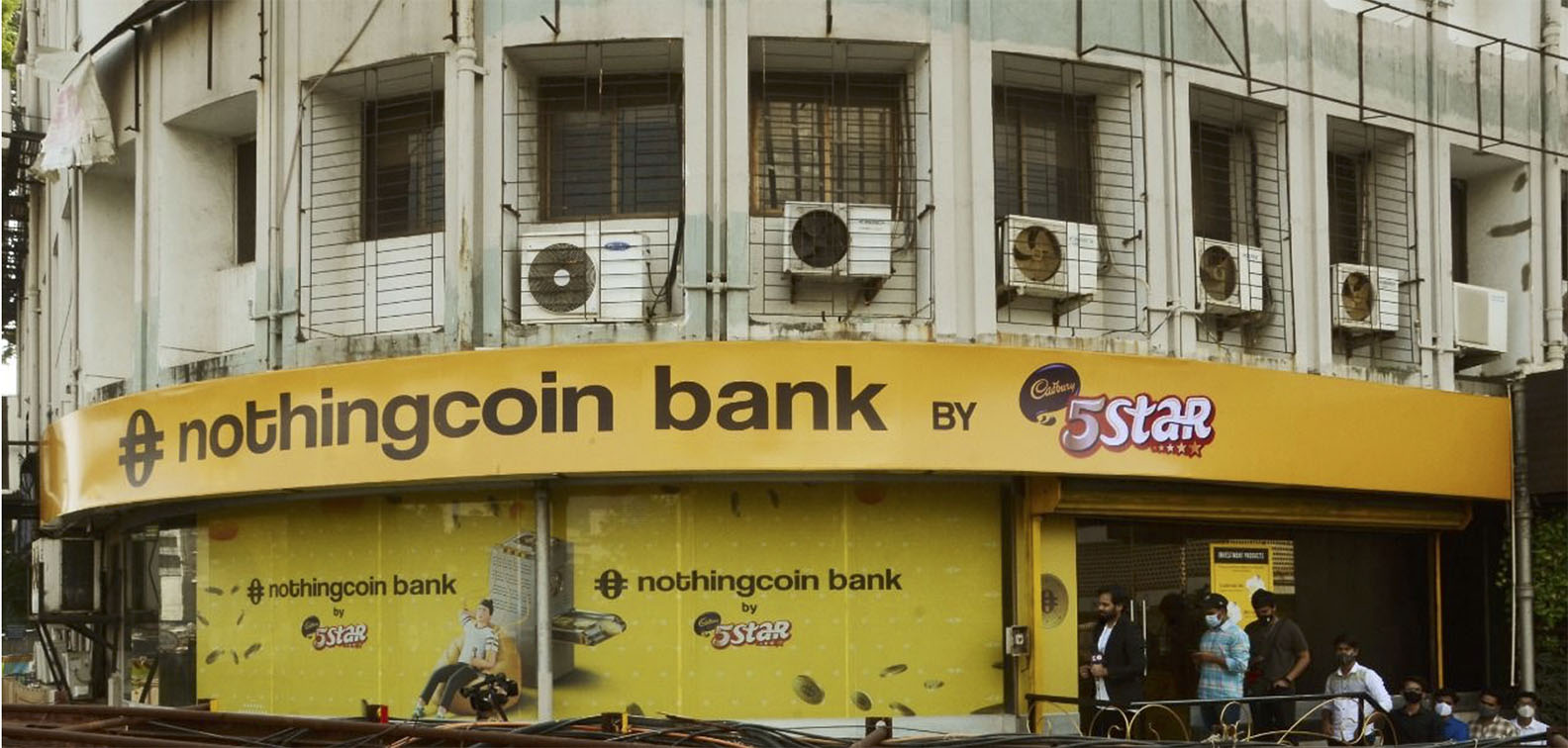 Cadbury 5 Star opens the ‘NothingCoin Bank’ a currency that multiplies whilst doing nothing via Ogilvy India
