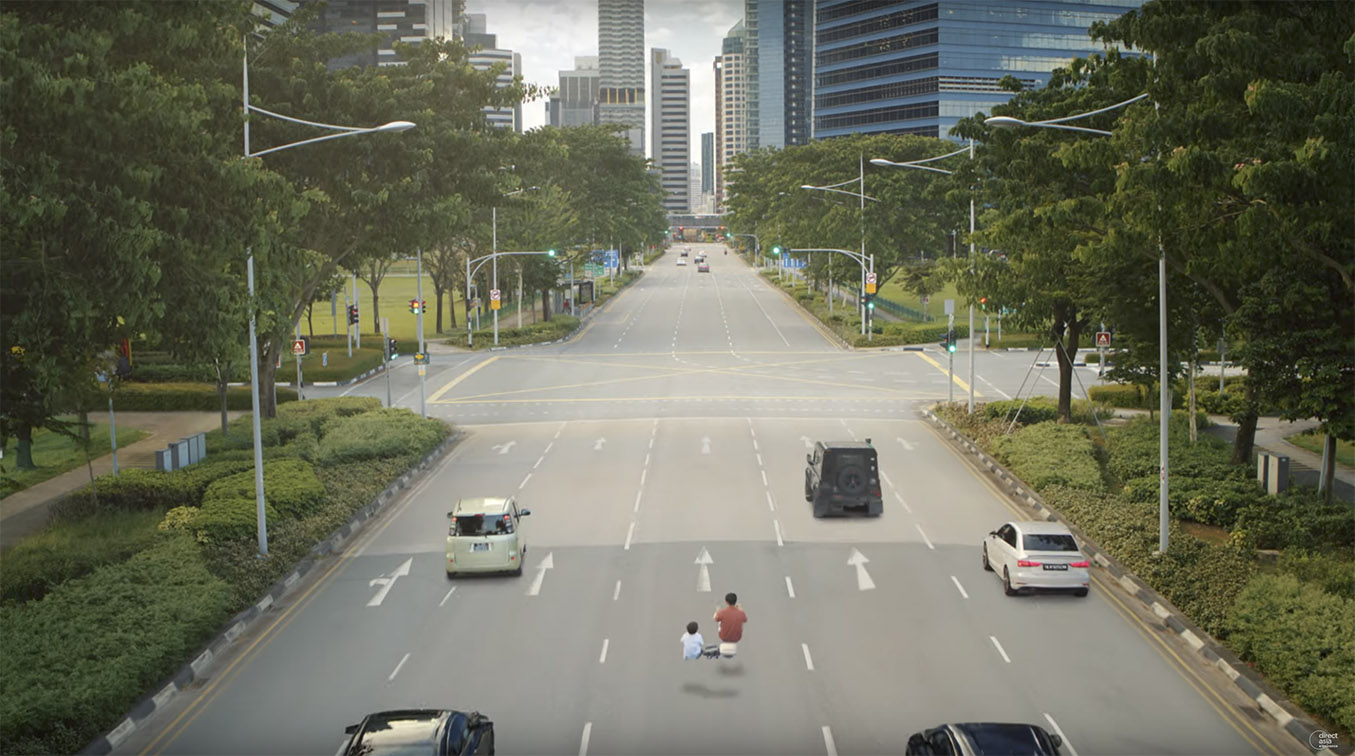 DirectAsia Insurance ‘invisible’ car highlights the memories formed with your car via Socialyse