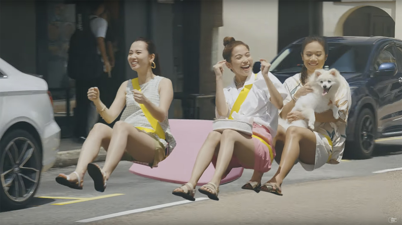DirectAsia Insurance ‘invisible’ car highlights the memories formed with your car via Socialyse