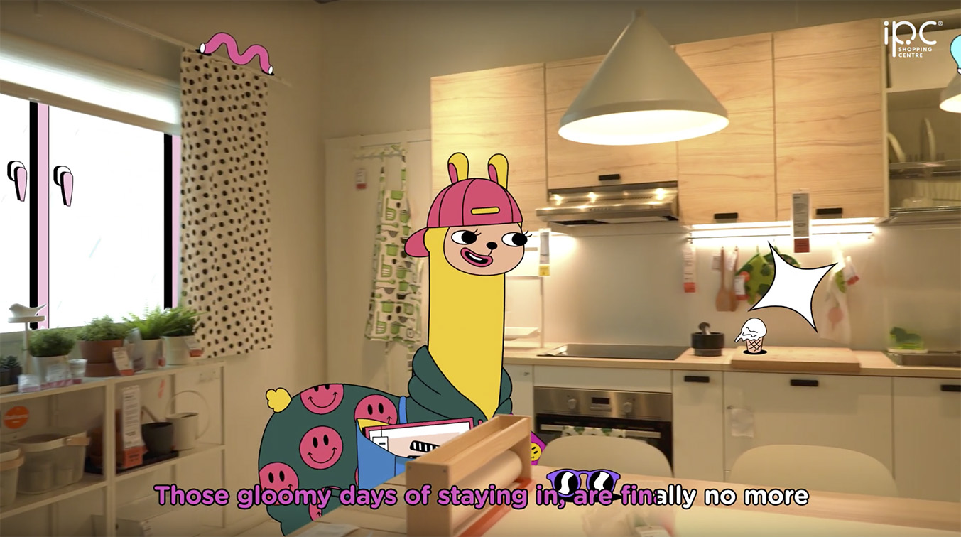 Llamas welcome Malaysians back to their malls with new Ikano Centres campaign via TBWA\KL